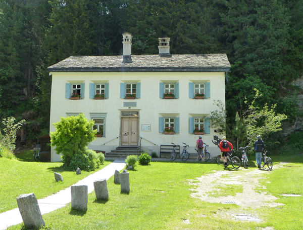 Das Nietzsche-Haus in Sils-Maria
