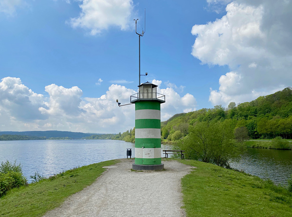 Einer der Ausflugsstipps für NRW - der Leuchtturm Kemnader See